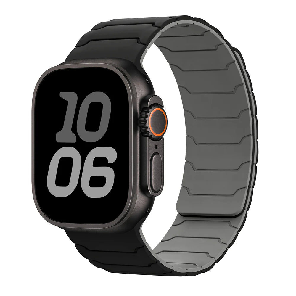 Silicone Magnetic Watch Band for Apple Timepiece