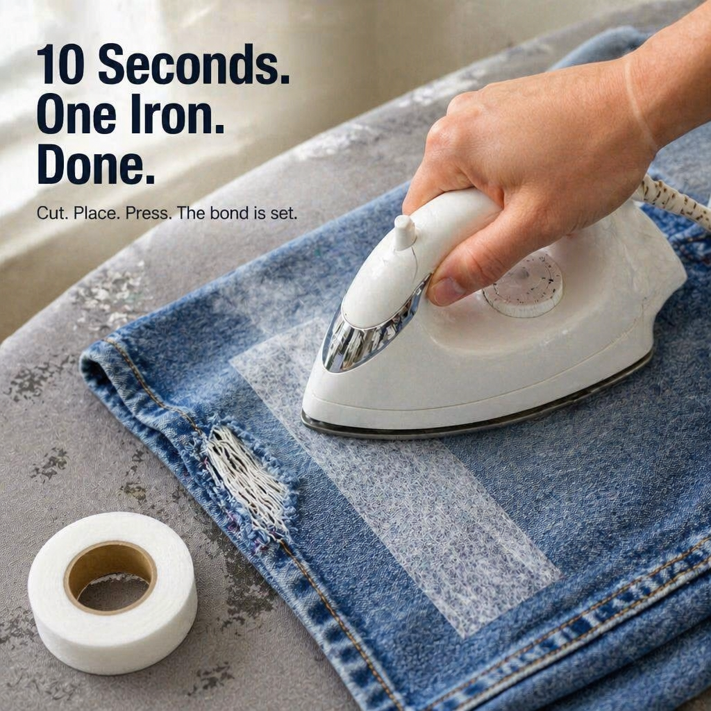 Repair Tape for Fixing Cracks and Hems in 10 Seconds