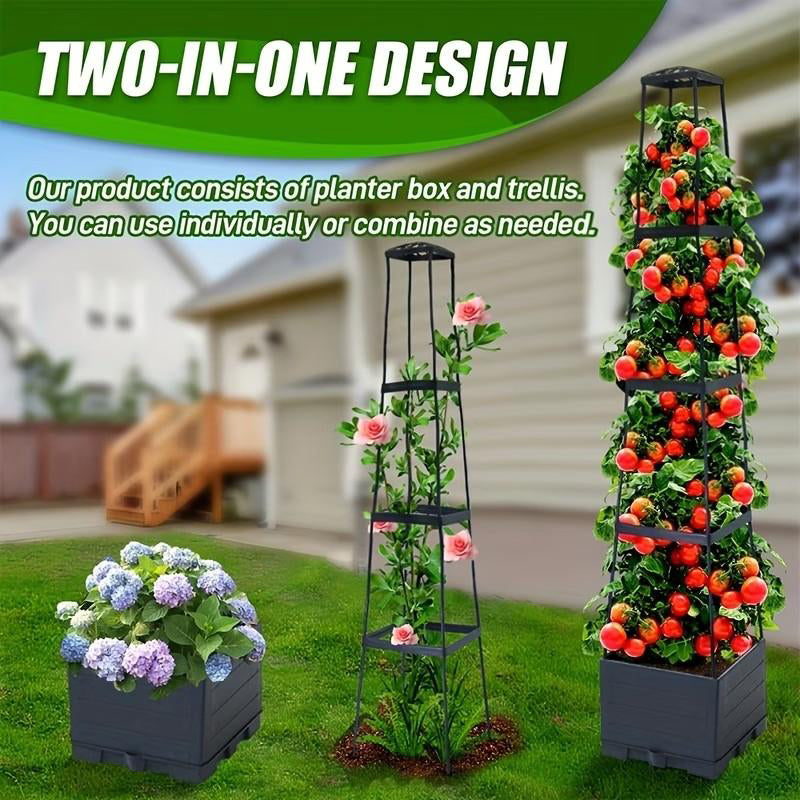 VertiBloom™ Tower — Transform Your Space into a Lush, Sky-High Garden Oasis
