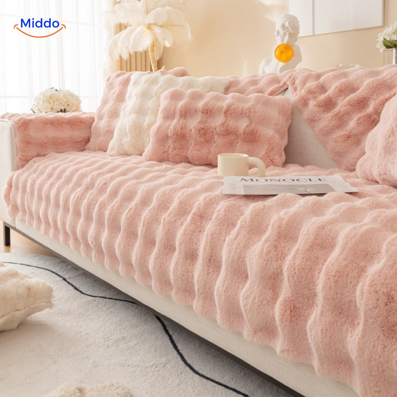 VelvEase™ Winter Covers — Turn Your Sofa into a Warm, Scratch-Free Haven All Season Long