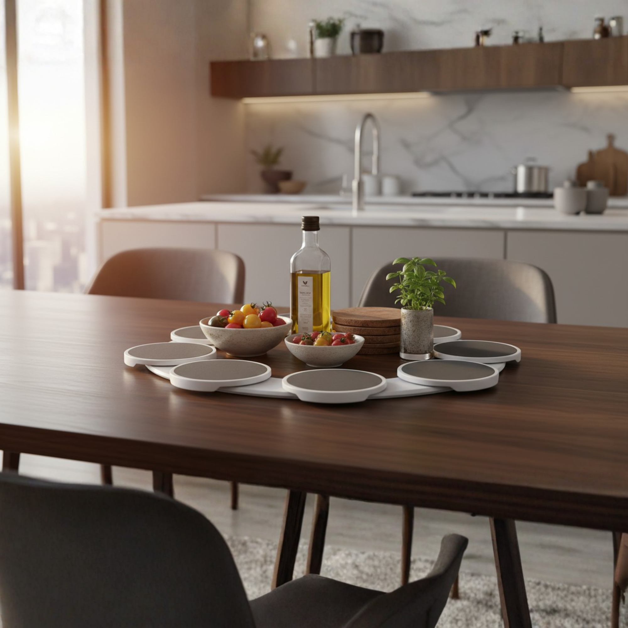 GlideCircle™ — Make Every Meal Effortless, Spill-Free, and Full of Family Joy