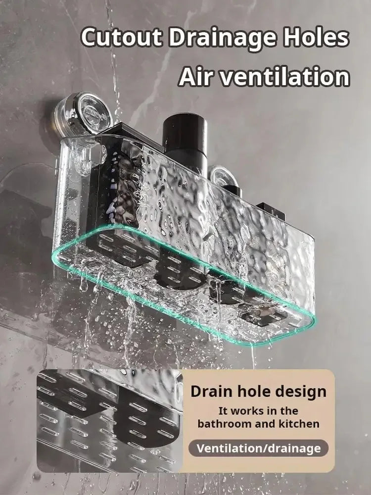 PureVante™ No-Drill Organizer — Turn Bathroom Chaos Into Calm, Clutter-Free Bliss Instantly