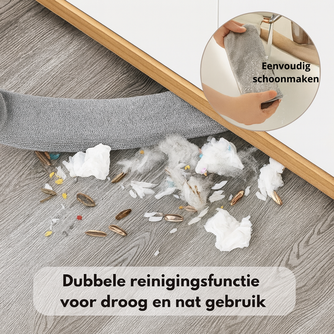 GlideSweep™ — Clean Every Corner Comfortably Without the Strain