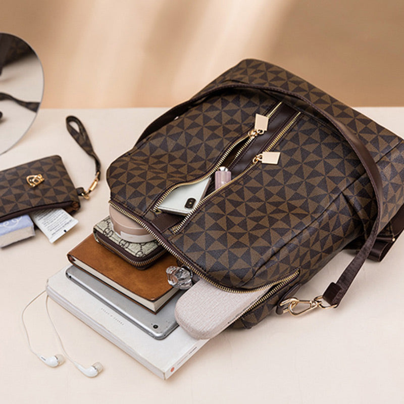 VeroLuxe™ Backpack Set — Carry Your World in Style Without the Bulk