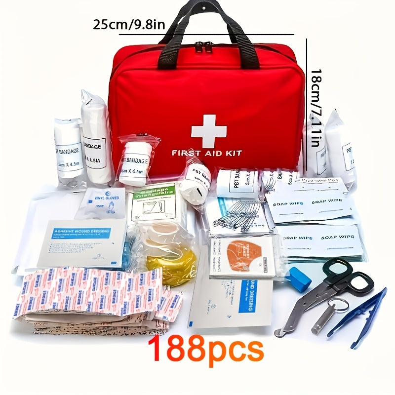 First Aid Kit for Travel, Outdoor Activities & Car