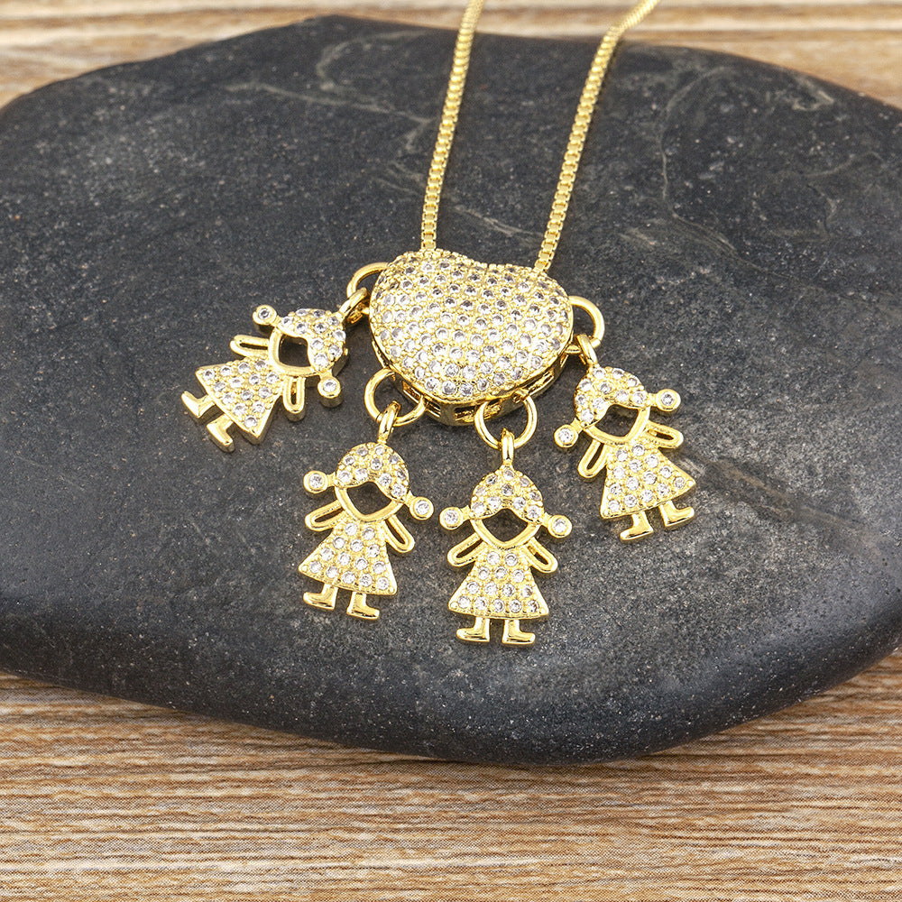CelestaRay™ Necklace — Carry Your Children’s Love as a Radiant, Everlasting Embrace