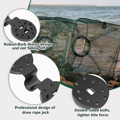 Net Clips for Secure Hold - Weatherproof and Wind Resistant