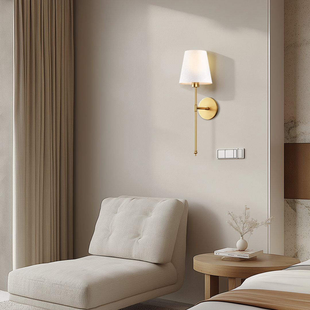 Cordless Wall Light with Remote – Drill-Free Installation