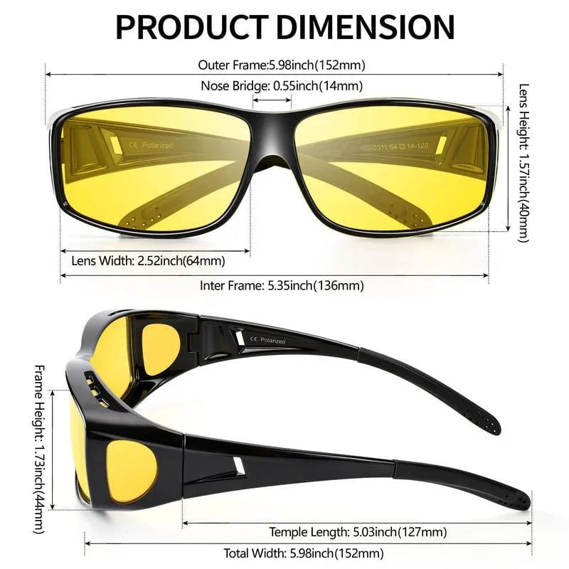 CrystalClear Vision - Enjoy Glare-Free Night Driving Comfort