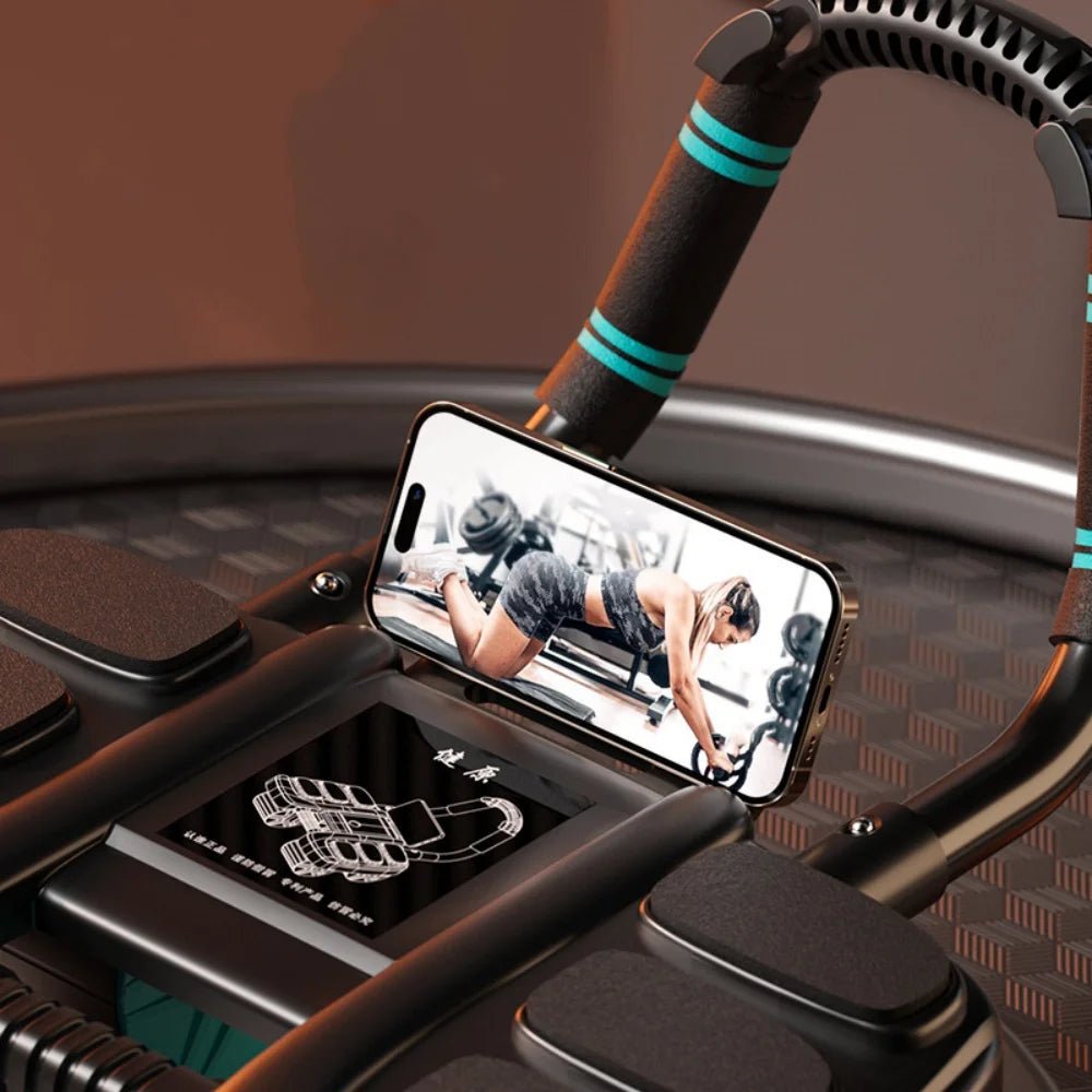 VulcanCore™ Six-Wheel Ab Roller — Command Unshakable Core Power with Effortless Control