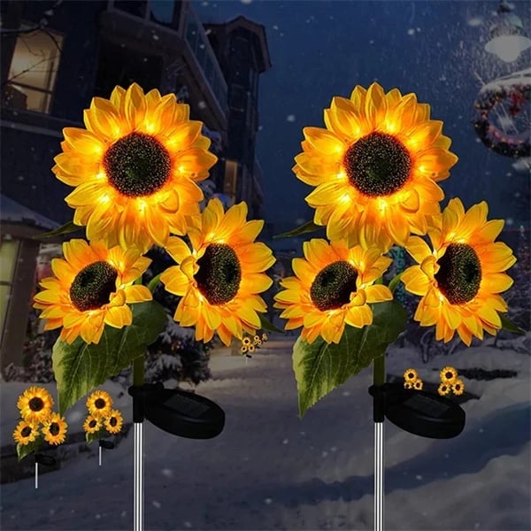 RamaraSun™ Solar Sunflowers — Illuminate Your Nights with Effortless, Enchanting Garden Magic
