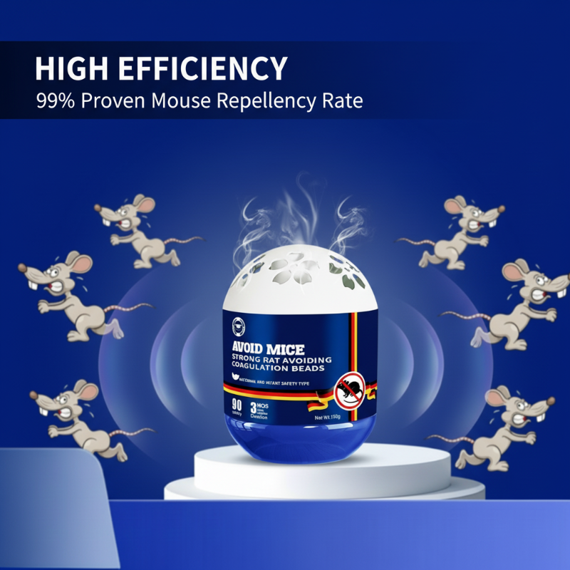 Plant-Derived Mouse Repellent Gel | Infused with Peppermint and Chili | Simple to Use | MintShield