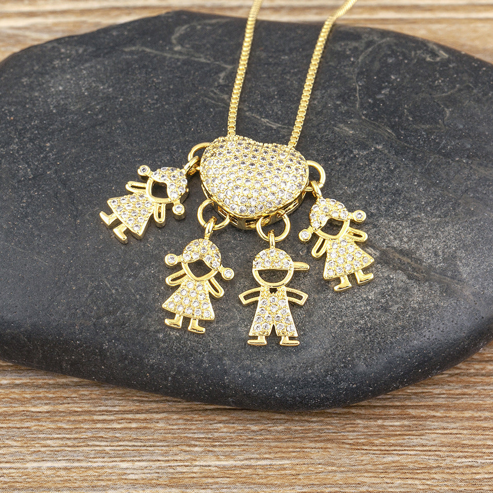CelestaRay™ Necklace — Carry Your Children’s Love as a Radiant, Everlasting Embrace