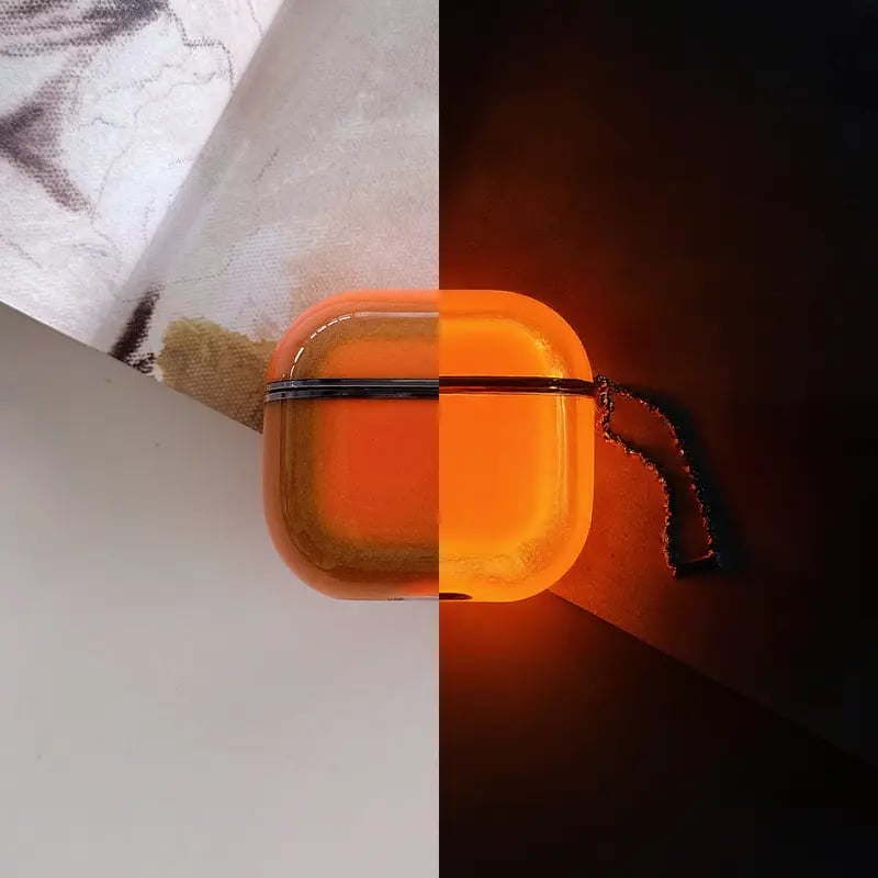 AirPods Protective Case with Glow Feature for Enhanced Safety