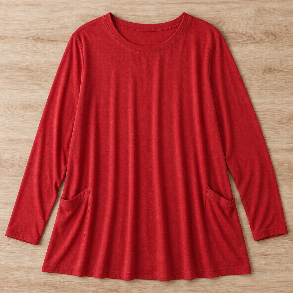 CelestaLuxe™ Long Sleeve Tee — Experience All-Day Freedom with Flawless Comfort and Style