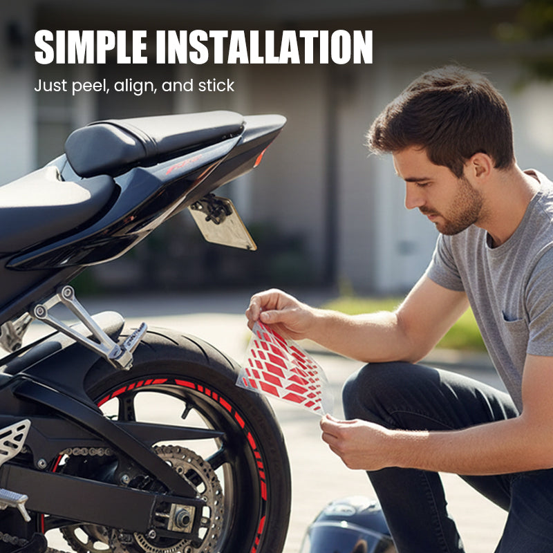 Reflective Strips for Motorcycles – Enhance Visibility and Safety at Night