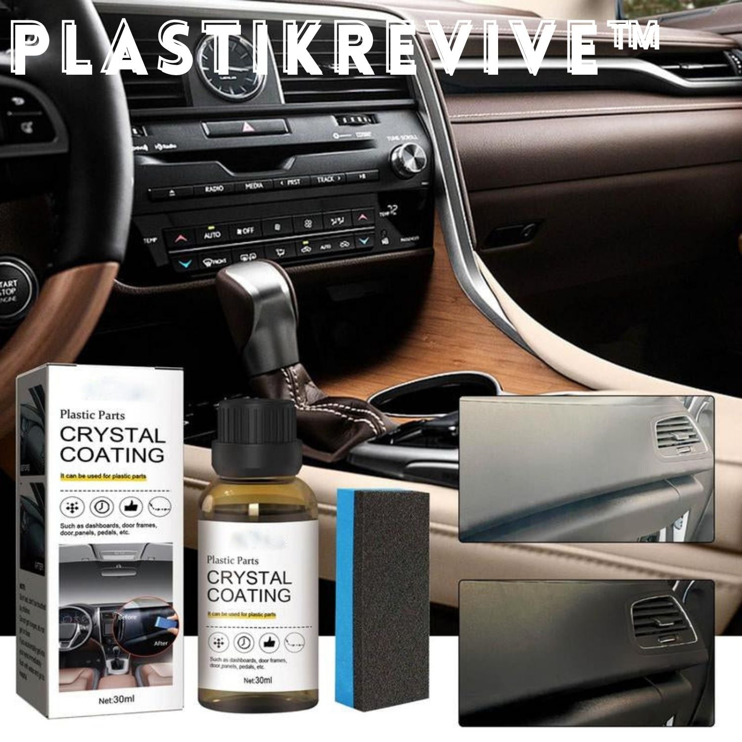 VividShield™ — Bring Back Your Car’s Stunning Shine and Weatherproof Its Plastic Forever