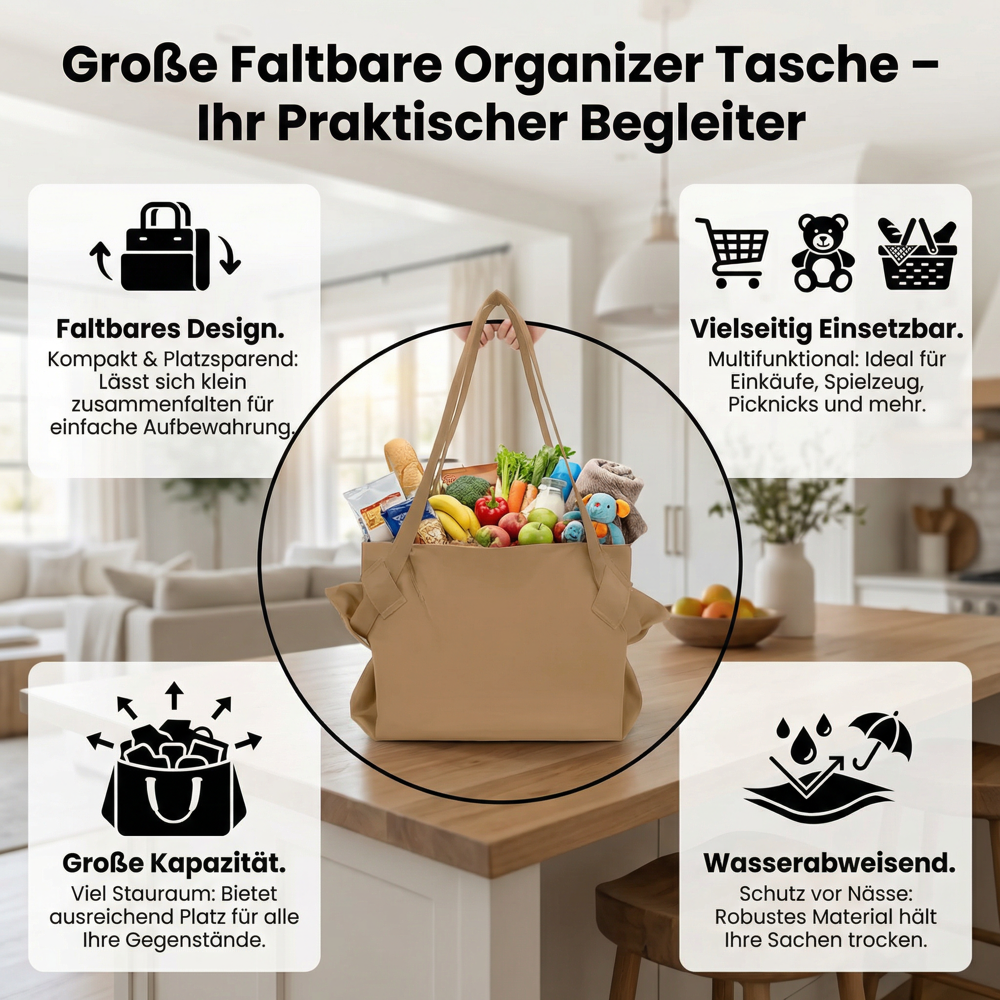 Organizer Bag for Clarity – Instant Calm and Freedom with Perfect Organization