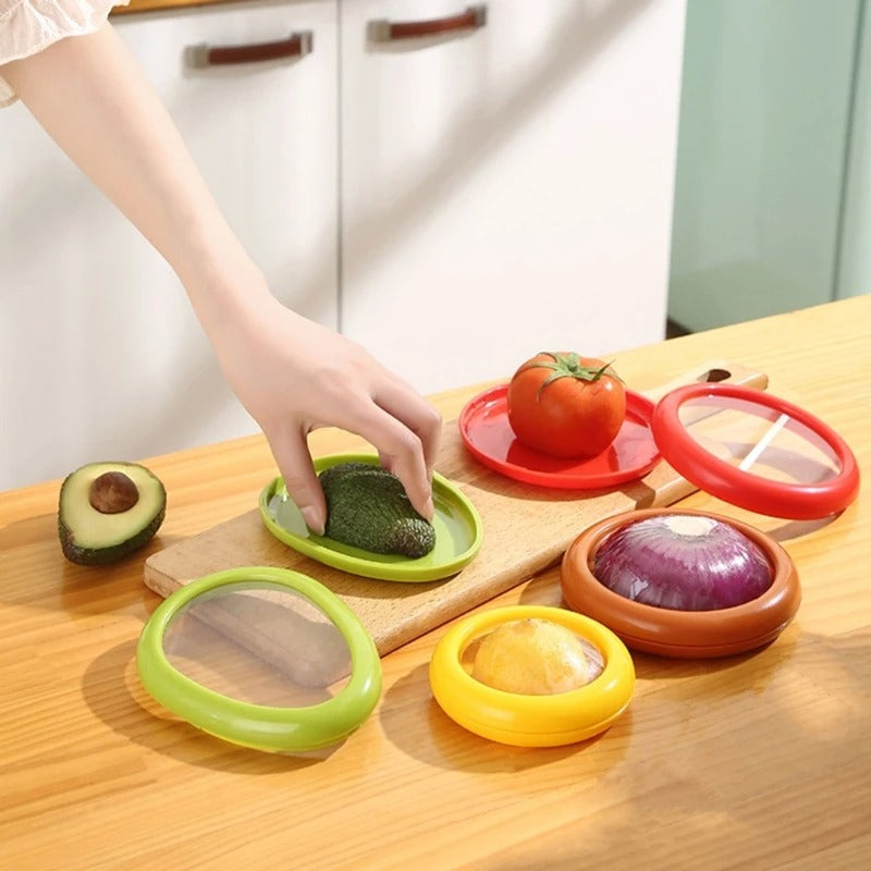 Silicone Food Storage Container | Maintains Freshness Longer | Airtight, Reusable | FreshNest