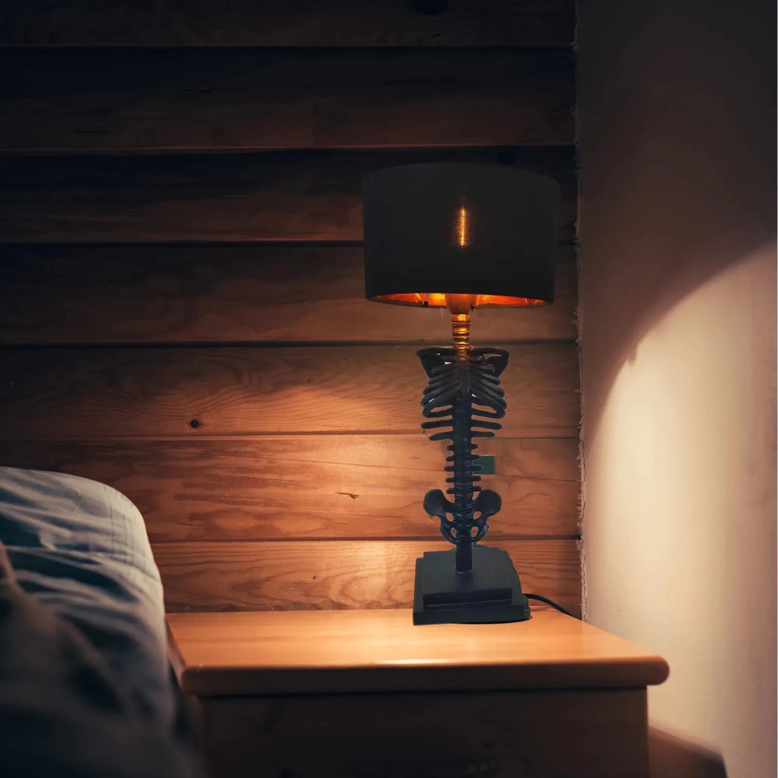 Gothic Skull Table Lamp