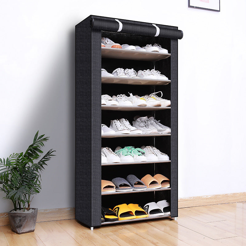 Freestanding Shoe Organizer | Dustproof Cover | No-Tool Assembly | ShoeGuard
