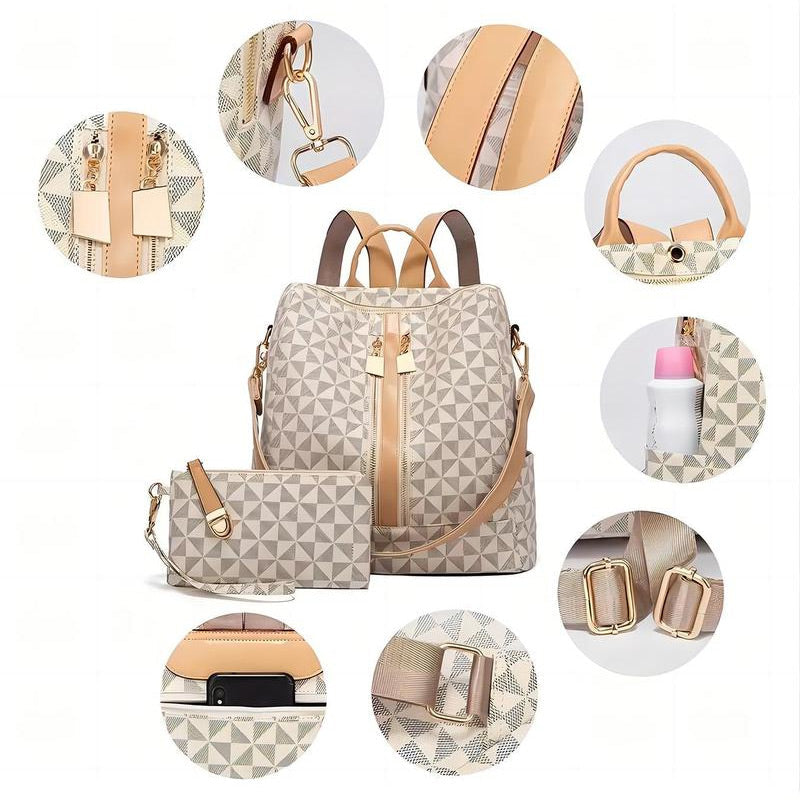 VeroLuxe™ Backpack Set — Carry Your World in Style Without the Bulk