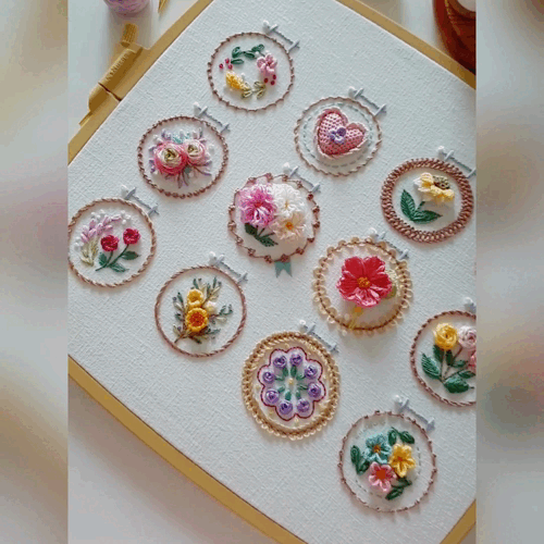 BlossomCraft™ Floral Embroidery Kit — Unleash Your Creativity and Brighten Every Room with Handmade Blooms
