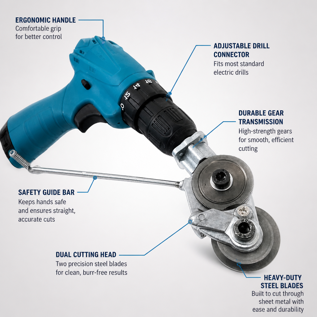 SteelSlice™ — Cut Metal Faster and Safer with Flawless Precision Every Time