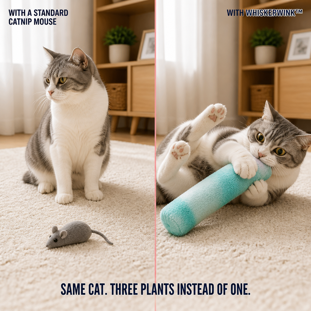 WhiskerWink™ — Trigger Bunny-Kicks That Tire Out Even the Pickiest Cat
