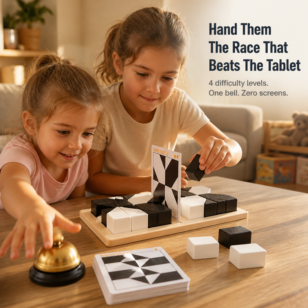 BrainBlaze™ — Race The Bell, Crack The Card, Beat The Screen Habit
