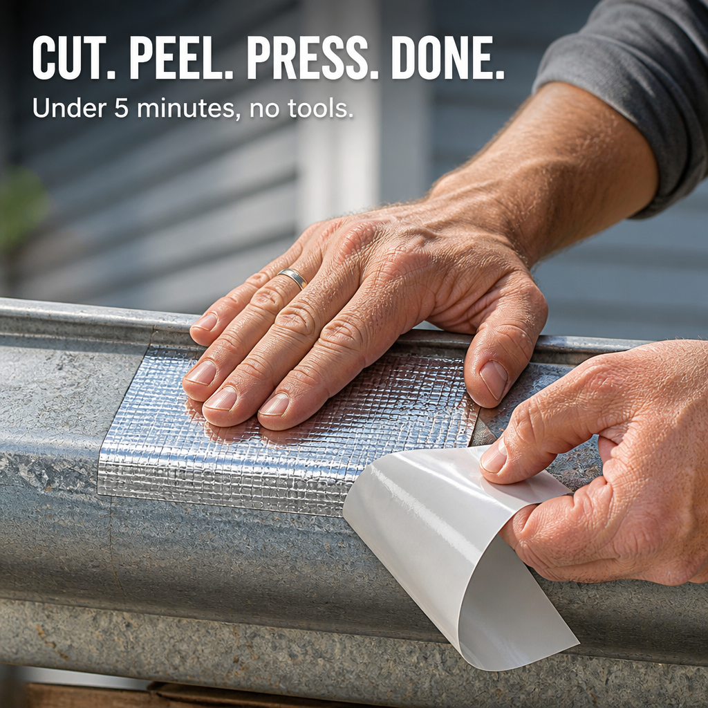ShieldSeal™ — Lock Down Leaky Roofs, Pipes & Gutters With Pro-Grade Butyl