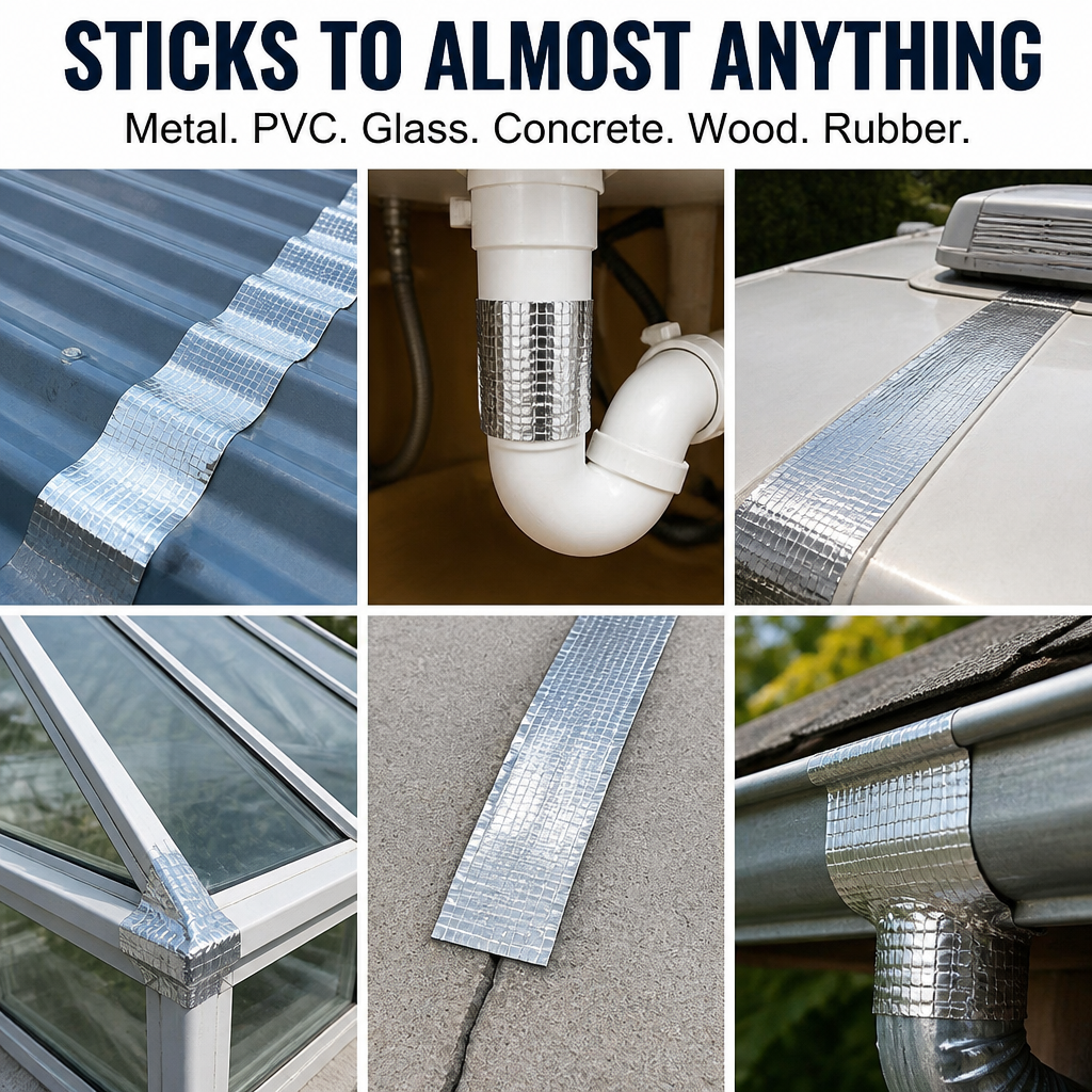 ShieldSeal™ — Lock Down Leaky Roofs, Pipes & Gutters With Pro-Grade Butyl