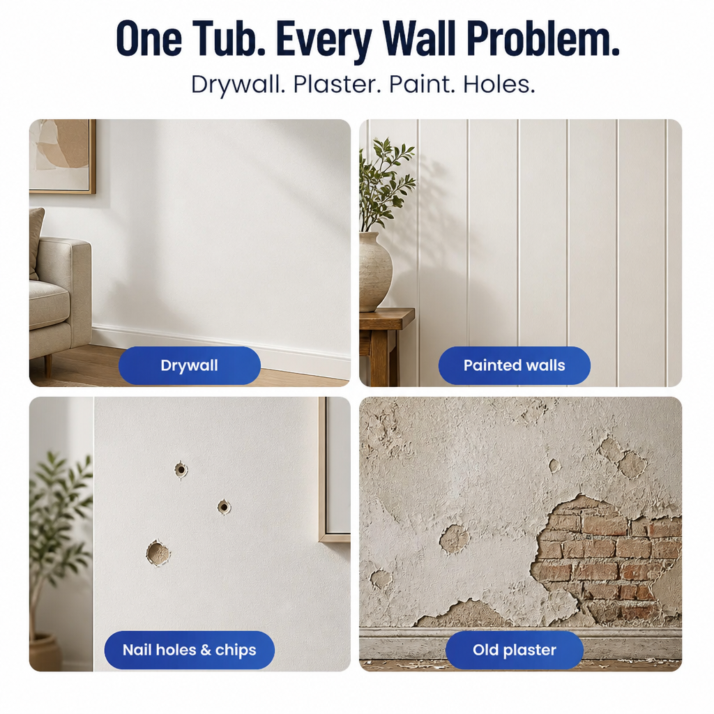 Wandriss™ — Patch Every Crack and Nail Hole in Under 10 Minutes