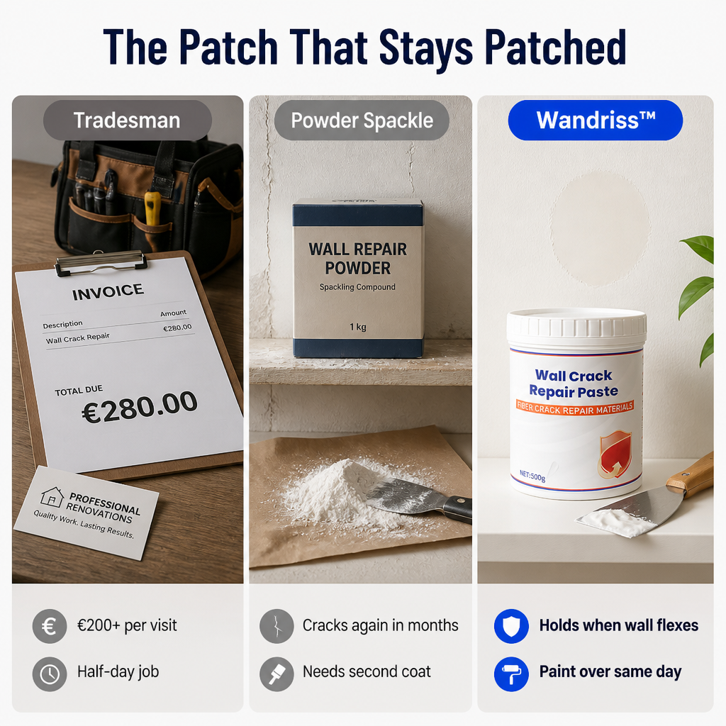 Wandriss™ — Patch Every Crack and Nail Hole in Under 10 Minutes