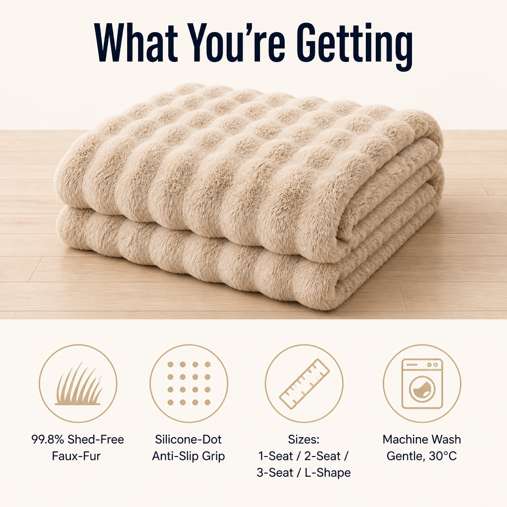 Velvoria™ — Wrap Your Couch in Rabbit-Soft Plush That Stays Put All Winter