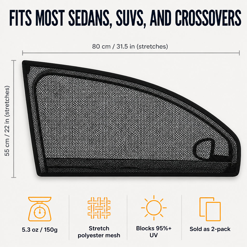 VentiShade™ — Slip Over the Door, Block the Sun, Keep the Breeze