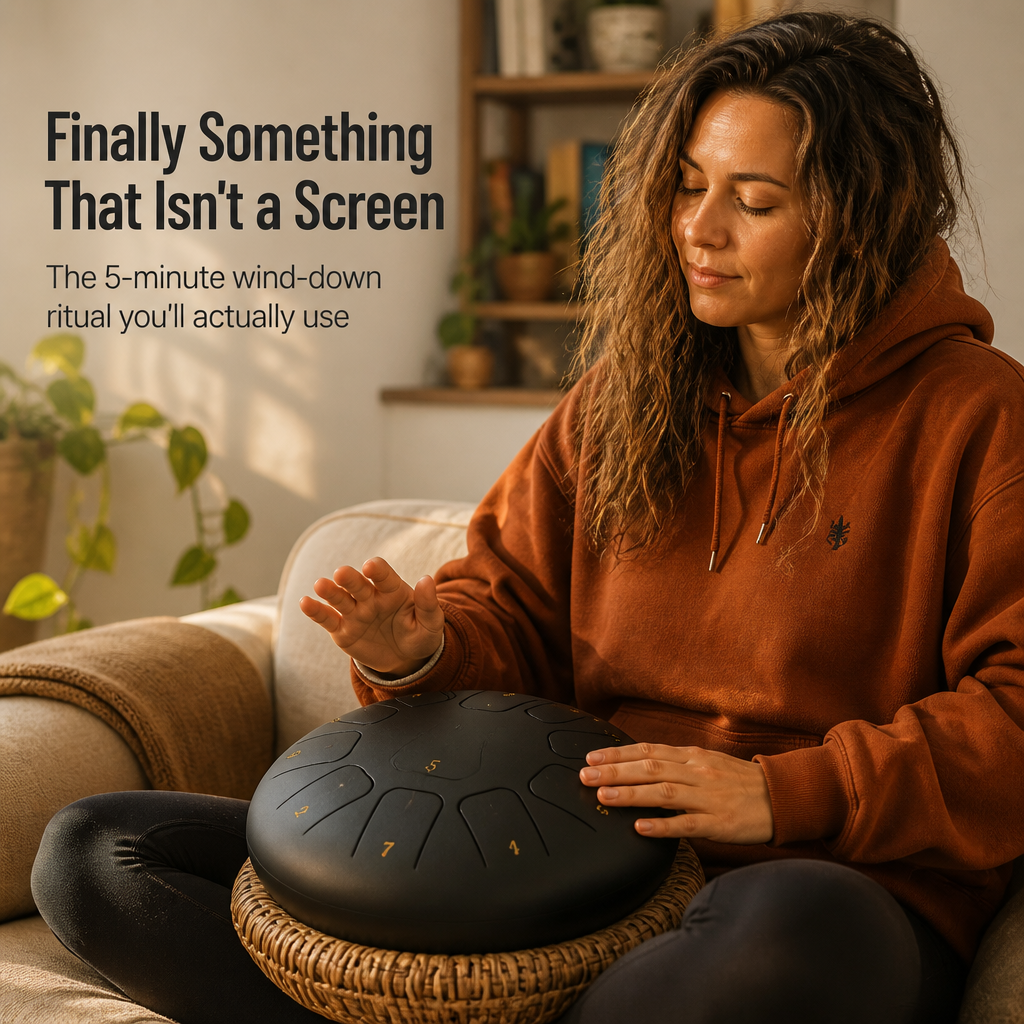 SerenoWave™ — Play Stress Away in Minutes With Hand-Tuned Healing Tones
