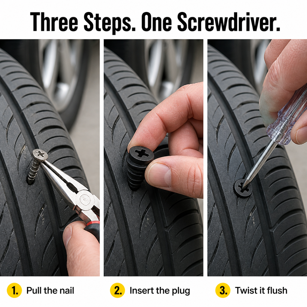 VeloShield™ — Fix Roadside Flats in 60 Seconds Without a Tow Truck