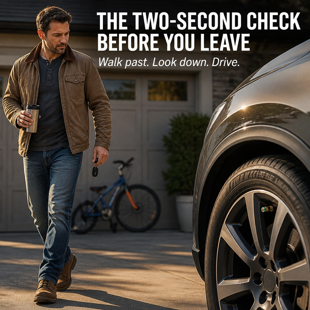 VeloGuard™ — Catch Low Tire Pressure at a Glance Before Every Drive