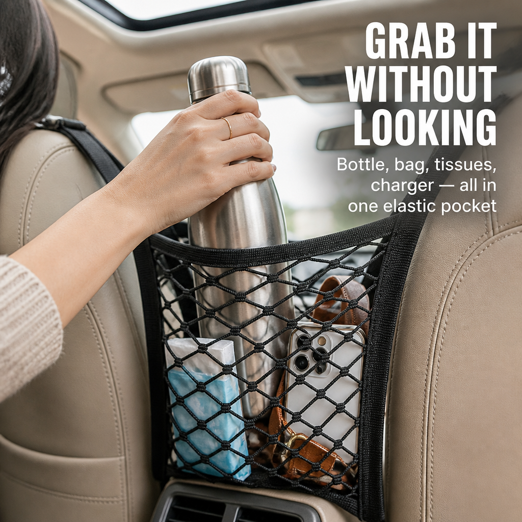 ShieldBarrier™ — Block Pets and Kids From Climbing Up Front While You Drive