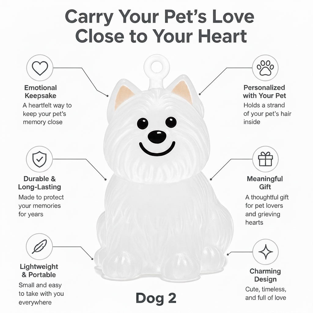 LumaPaw™ Memory Charm — Carry Your Pet’s Love Close to Your Heart Every Day