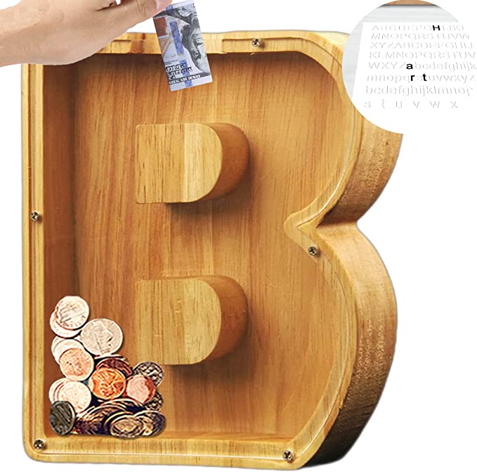 Handcrafted Piggy Bank to Encourage Safe Saving for Kids
