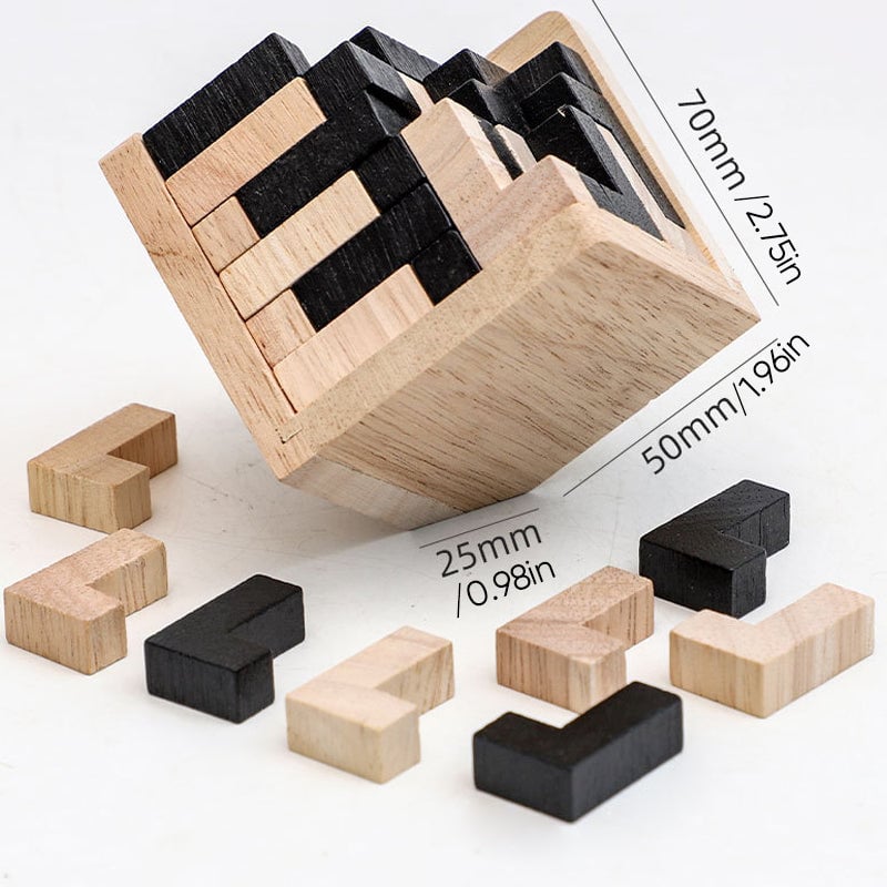 Wooden Puzzle Game – Sharpen Your Mind with Challenging Riddles