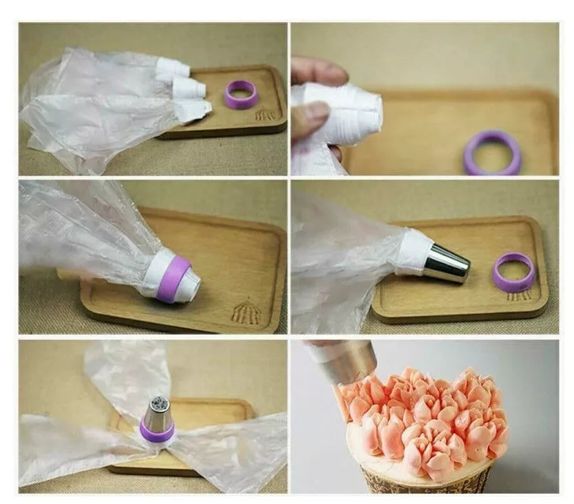 Flower Frosting Tips Nozzles for Cake Decorating