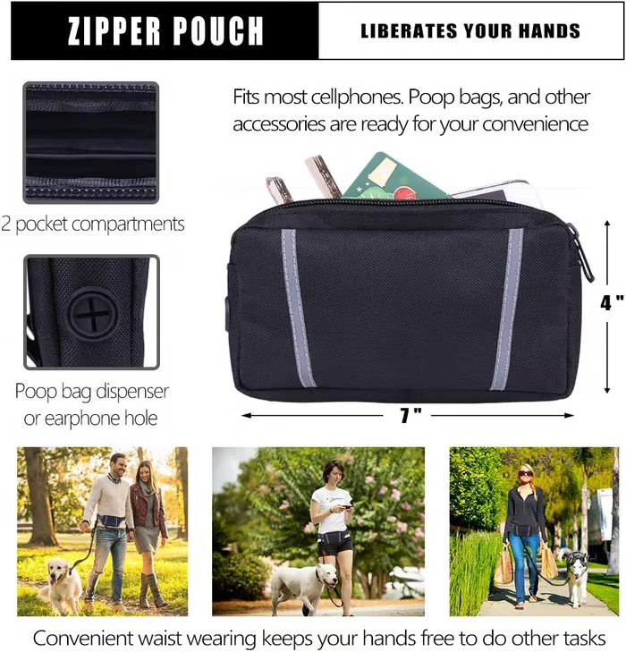 Soft Control Dog Leash for Relaxed Walks Without Jerking