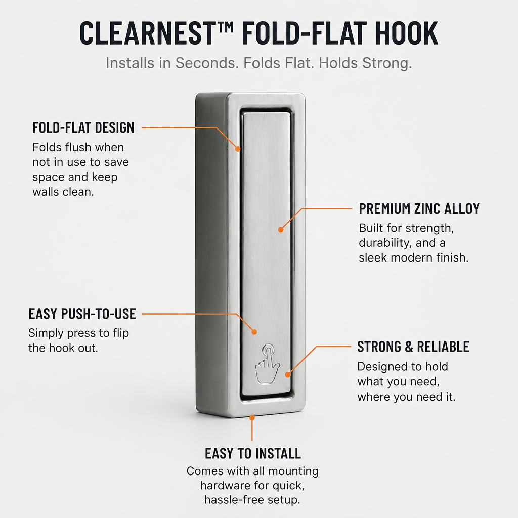 ClearNest™ — Instantly Free Up Space and Bring Calm to Your Home