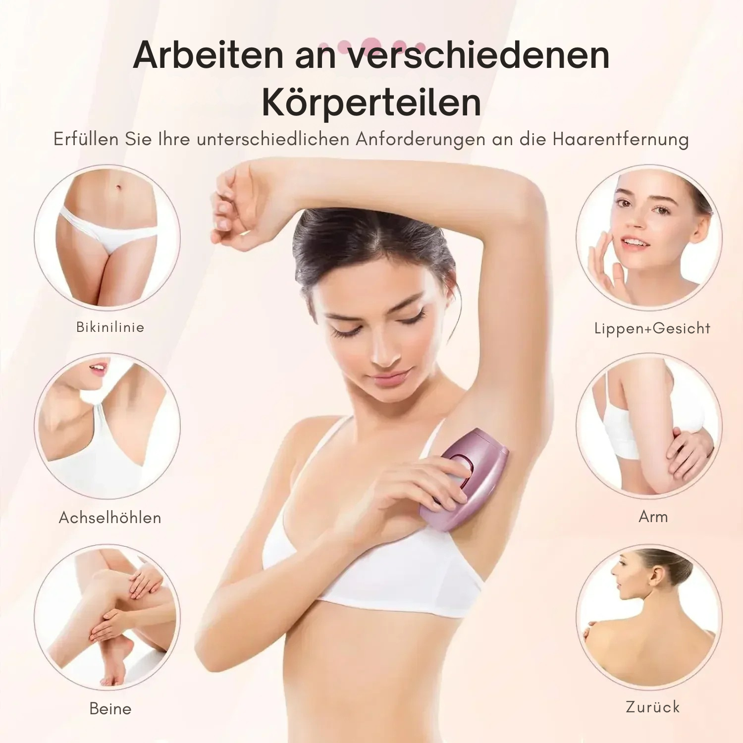 Hair Removal Tool | IPL Device for Home Use | Gentle Hair Minimization | SilkPulse