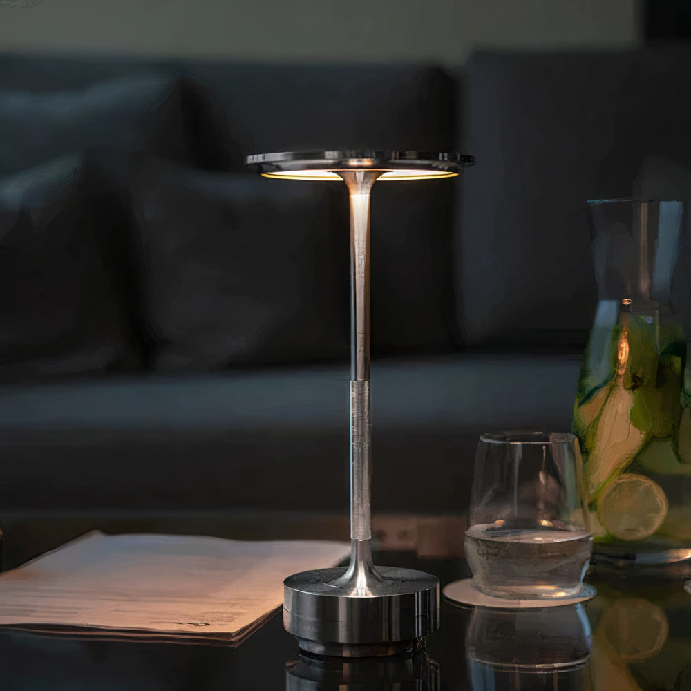 LumenArt - Dimmable Wireless Elegant Designer Table Lamp