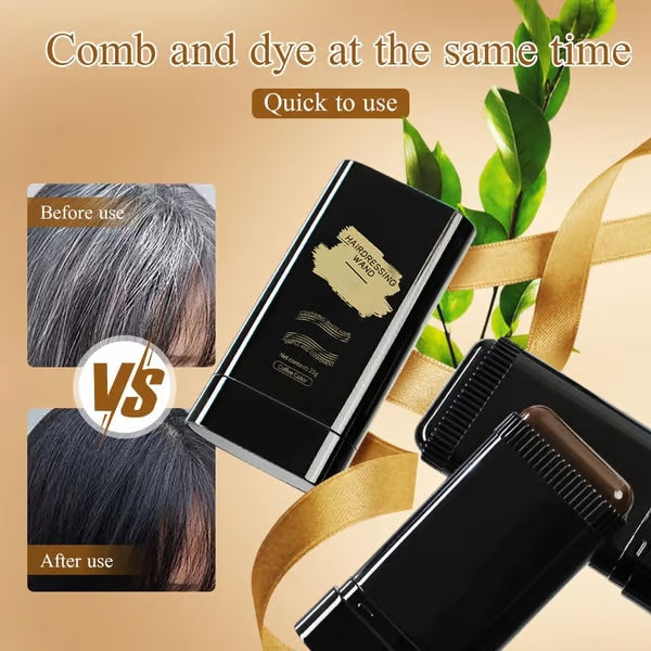 Hair Color Refresh Stick with Comb Applicator