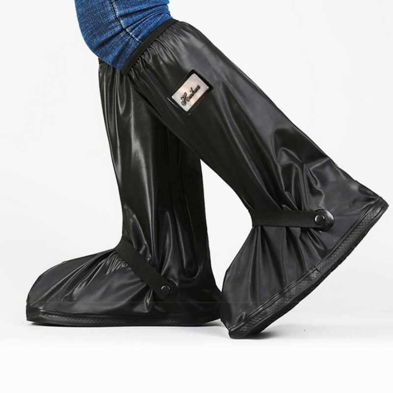 Waterproof Shoe Covers - Secure Grip for Dry Feet and Full Mobility